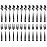 CHILLOUT LIFE Stainless Steel Kids Silverware Set 24 Pieces (2 Pack of 12) - Child and Toddler Safe Flatware - Kids Utensil Set - Metal Kids Cutlery Set (Includes 12 Small Kids Spoons & Kids 12 Forks)
