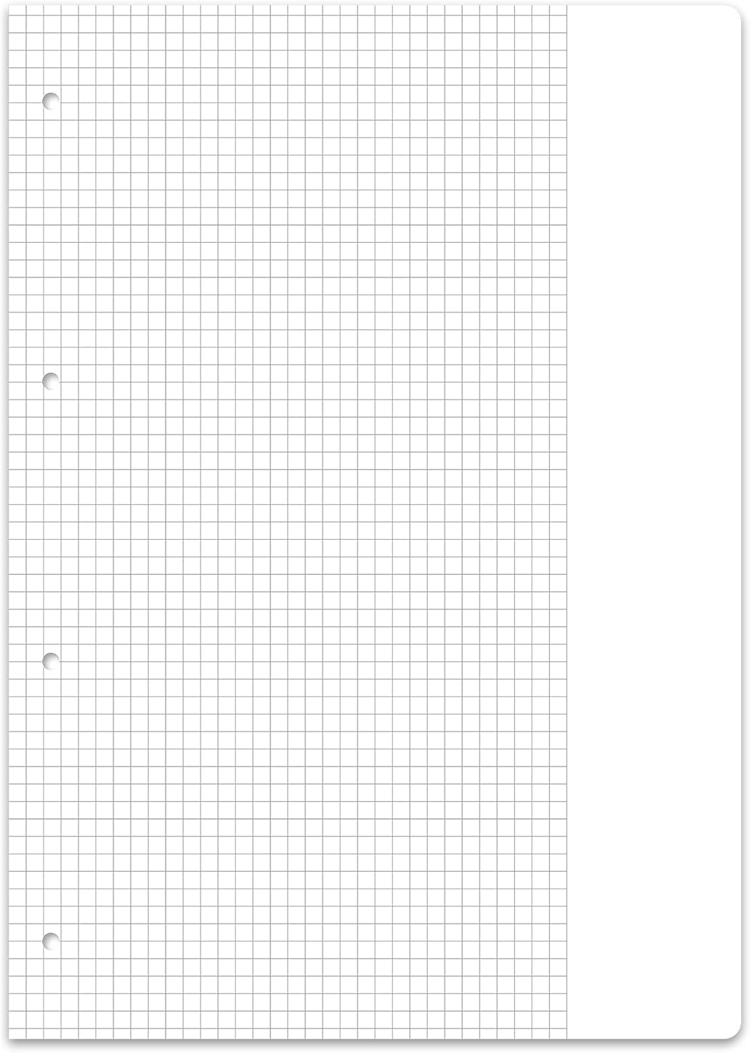 Staufen Green College Notepad DIN A4, Line Style 26 (5 mm Squared with Margin) 80 Sheets - Image 3
