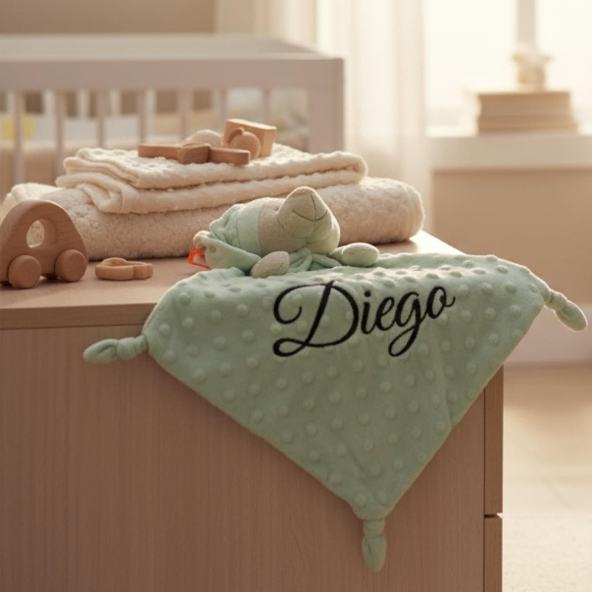 Variouss Dou Dou Personalizado para Bebé, Muñeco Dou Dou Atrapasueños, Regalo bebé con Nombre Bordado