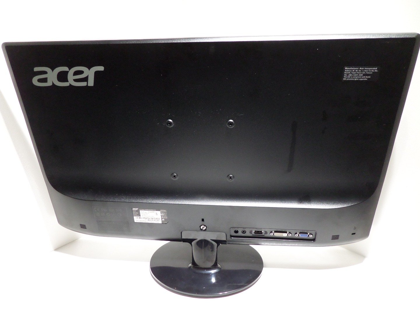 Amazon.com: Acer S271HL puja Monitor LCD de pantalla de 27