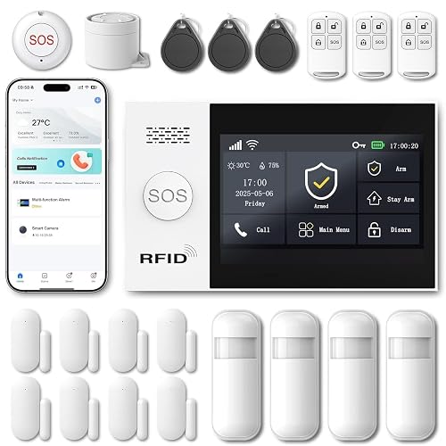 WiFi Wireless Alarm System Home Security (7SKQ) product photo (Alarm Systems) — ScooterReviewPro review