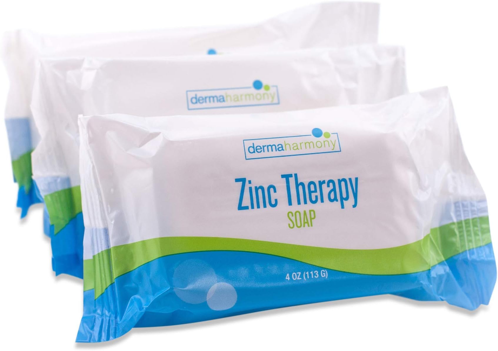 Dermaharmony Pyrithione Zinc (ZnP) Therapy Soap 4 oz Bars