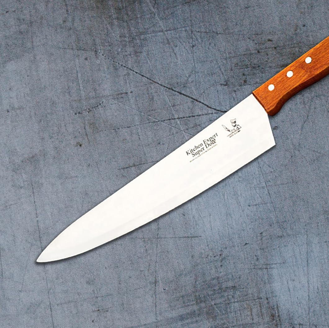 Captoola 11 Inch Japanese Kitchen Knives 6 Inch Chef's Knife Multipurpose Chopping Knife for Meat with Sharpener Stick(Set of 3) offers donot miss