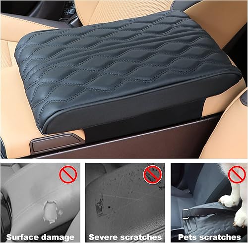 Vista 89 de YEE PIN Civic - Funda para reposabrazos Civic de 10ª generación, tapas para reposabrazos Civic Thenice para 10ª generación Civic 2018-2021, cubierta