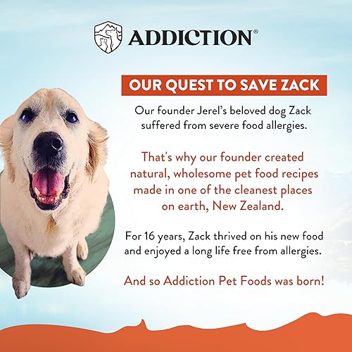 Vista 41 de Addiction Meaty Bites - Golosinas hipoalergénicas para perros - Hecho en Nueva Zelanda - Alto contenido de carne - Sin gluten y granos - Golosinas