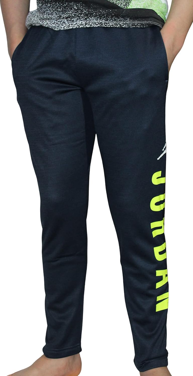 Jordan Youth Big Boys Therma Active Dri - Fit Pants Medium 10/12 Obsidian