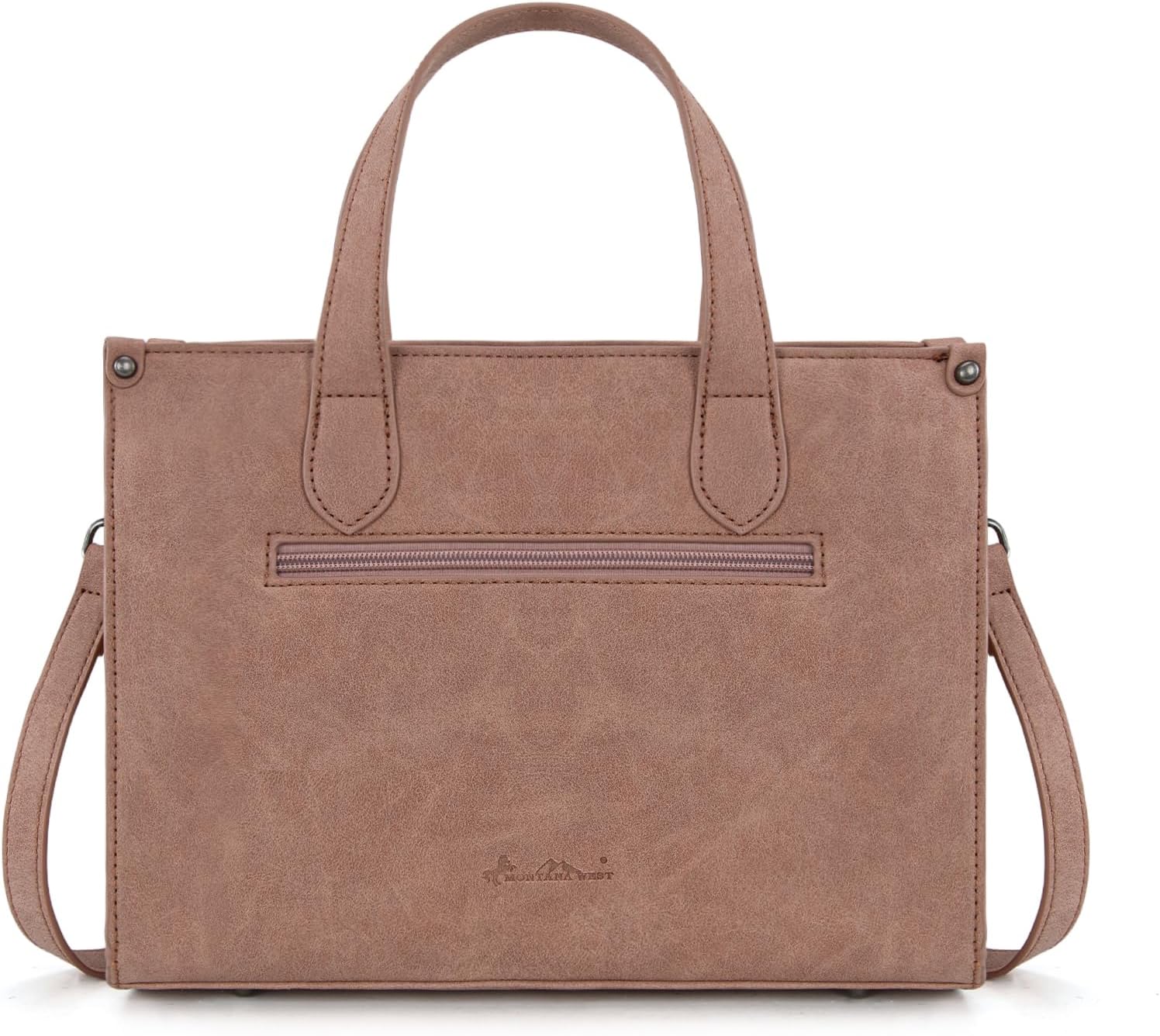 Montana West Aztec Handbag Leather Tote Bag for Women With Wallet Set