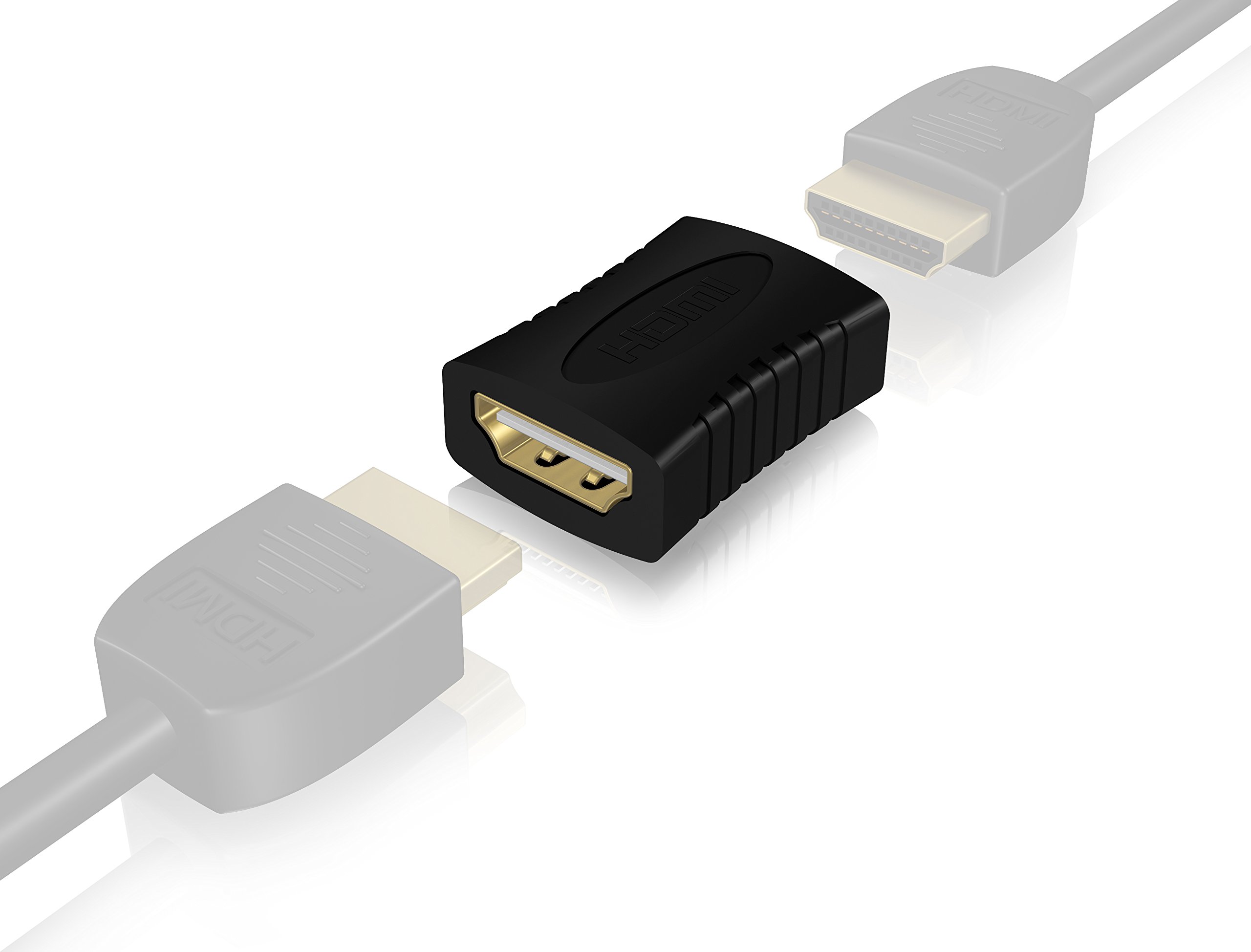 ICY BOXCoupleur HDMI femelle (Type A) 1.4 vers HDMI femelle (Type A) (Noir)