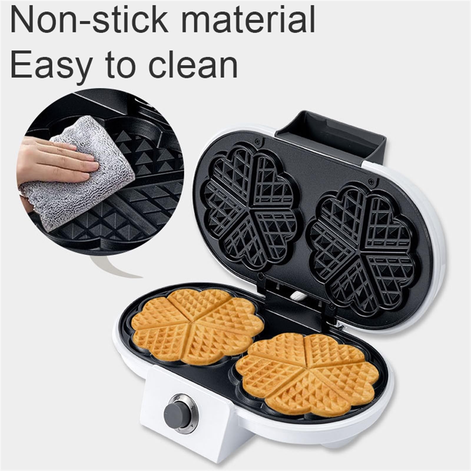 Frytkownica, Maszyna do jajek w kształcie Nieprzywierająca forma pieczenia Grill elektryczny Naleśnikarka elektryczna gofrownica Deser Kiełbasa 1000W
