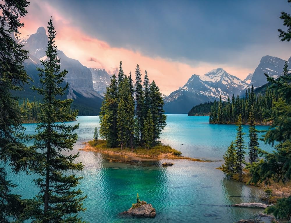 Ravensburger - Puzzle 2000 pièces Adultes Paysage - Île de l'esprit, Canada - Dès 14 Ans - 16714