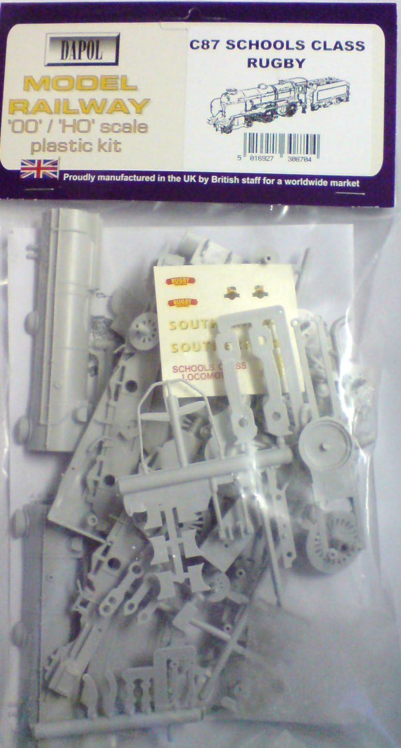 Dapol Model Schools Class "Rugby" Locomotive Plastic Kit - OO Scale 1/76