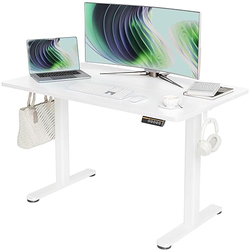 Claiks Bureau Électrique Debout Réglable en Hauteur 120 x 60