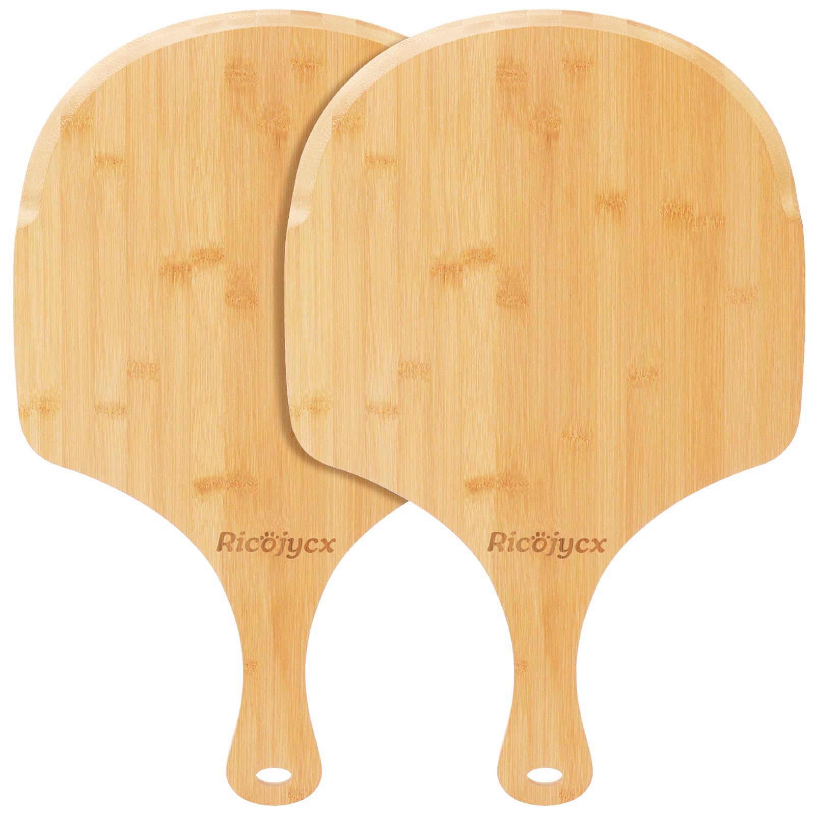 14 Bamboo Pizza Peel Lightweight Smooth Wooden Pizza Paddle And Pizza Cutting Board With 8 Slice Grooves Outdoor Pizza Oven Accessories 21.6 Inch X 14 Inch P 277175511 - View #9