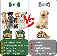 Vista 3 de Alfombrilla de lamer para perros y gatos, almohadilla prémium para lamer con ventosas, alfombrilla de alimentación lenta para perros para baño, aseo