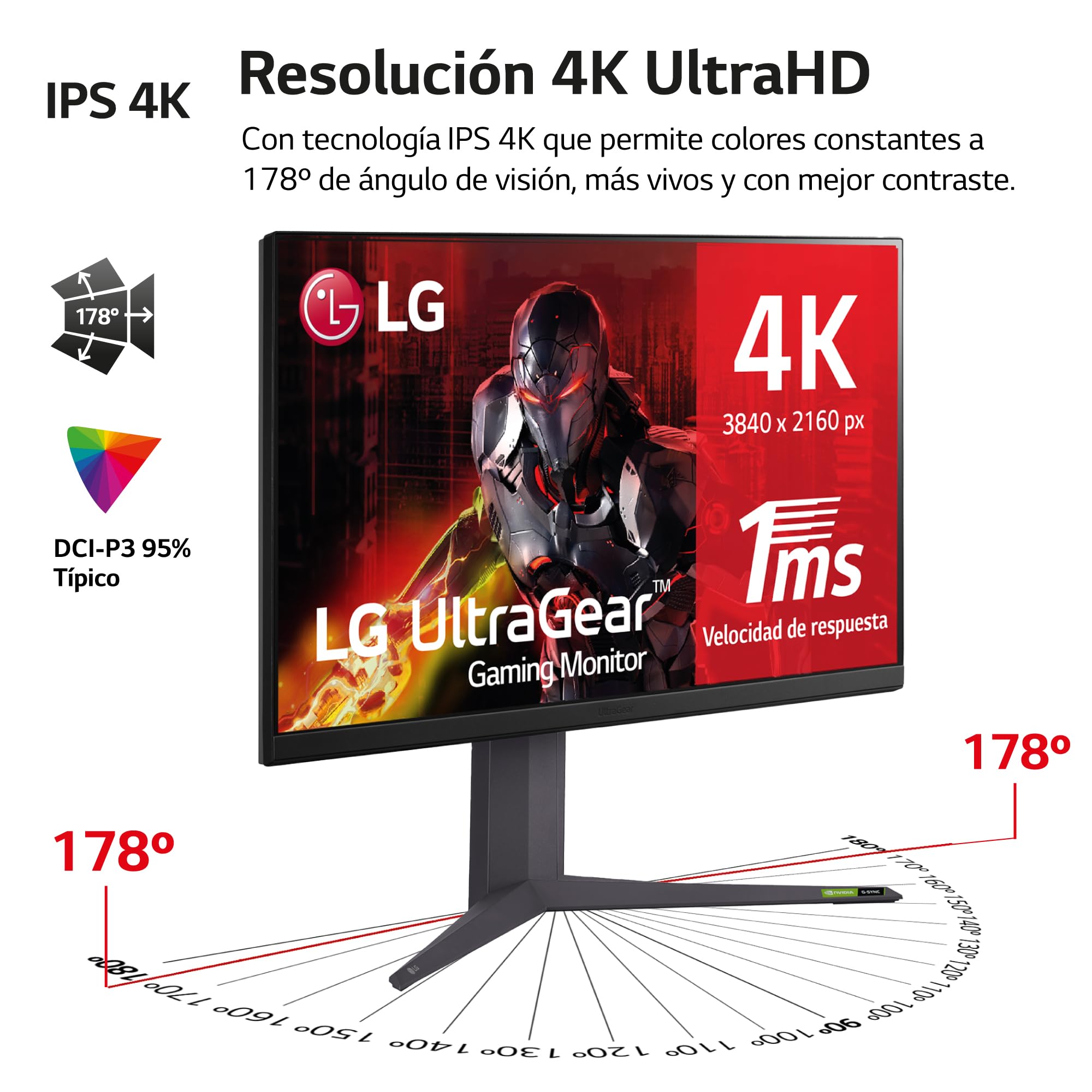 LG 32GR93U-B - Monitor Gaming Ultragear, 32