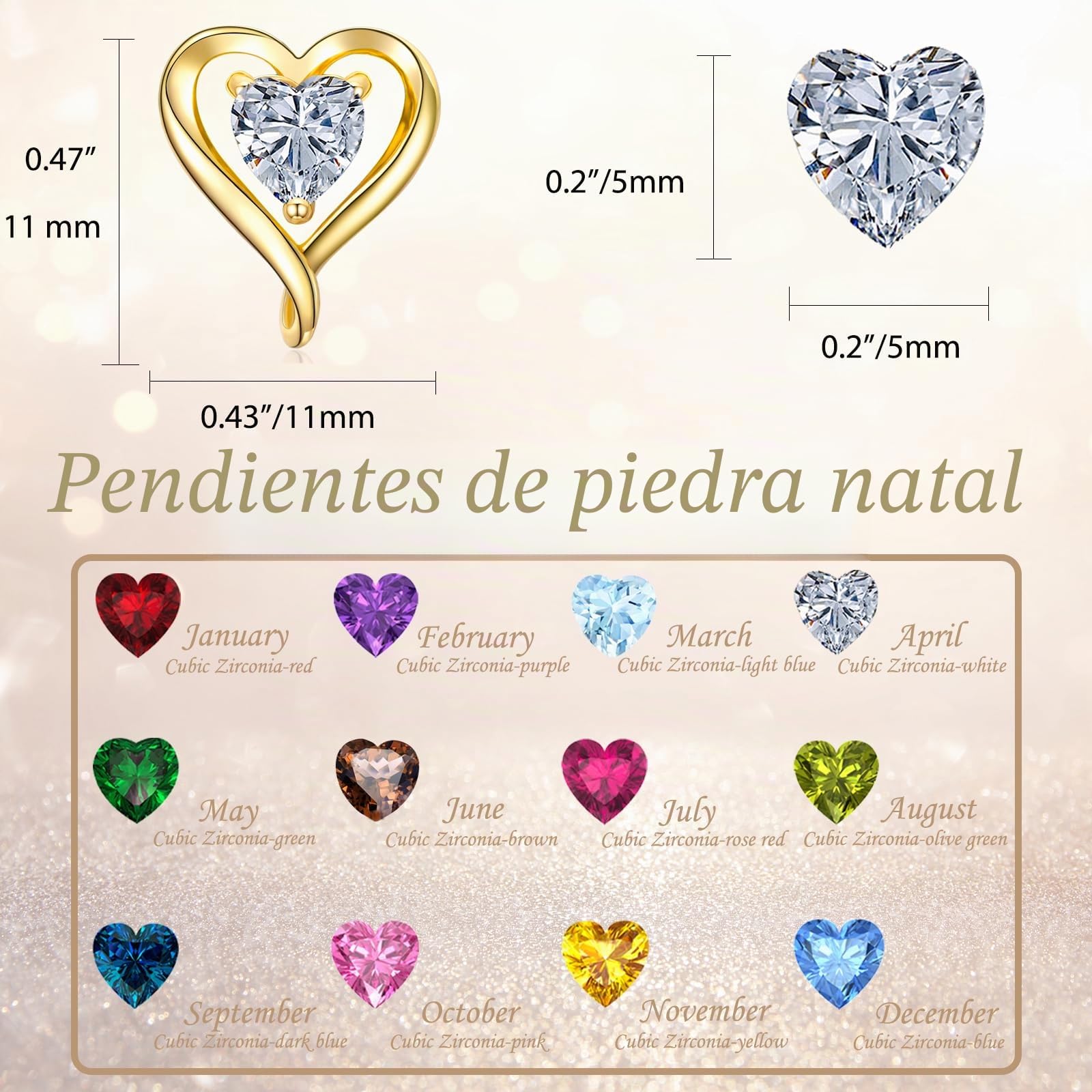 LAVUMO Pendientes Mujer Plata de ley 925/Latón Pendientes Joyas de Mujer Regalos en Cumpleaños Navidad Aniversario día de San Valentín para Esposa, Mamá, Novia