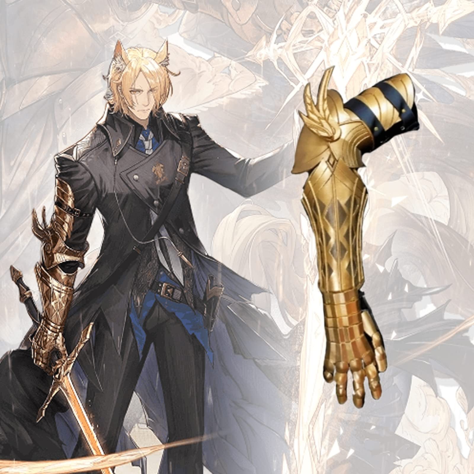 ね*し様 アークナイツ　ムリナール　コスプレ衣装＋ウィッグ＋武器 Amazon.co.jp: アークナイツ ムリナール コスプレ道具 武器