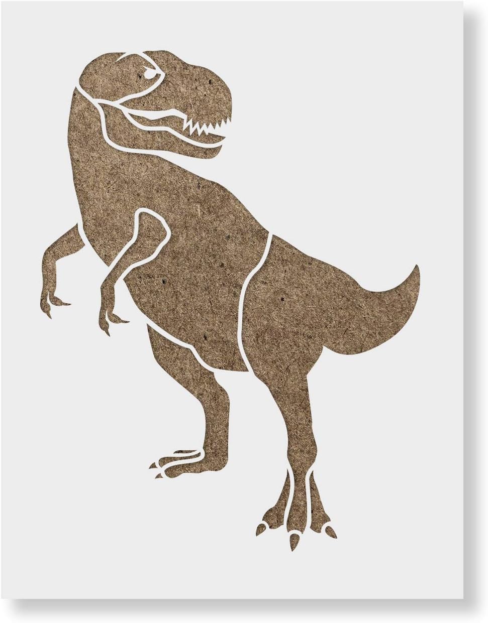 Tyrannosaurus Dinosaur Stencil - Tyrannosaurus Rex, Dinosaur Stencil, Large Dinosaur, Dino Stencil, Stencil Dinosaur
