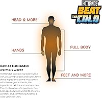 Vista 7 de HotHands Calentador adhesivo para el cuerpo (paquete de 40)