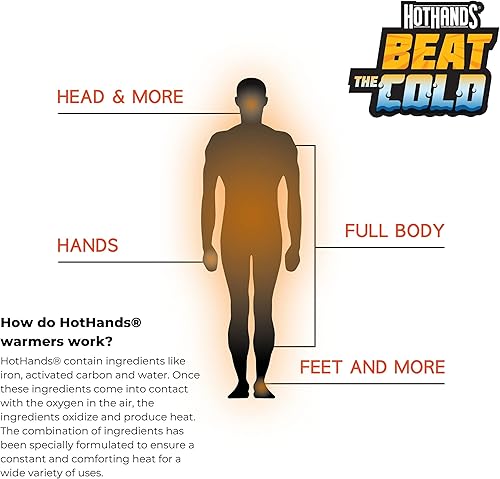 Miniatura 7 de HotHands Calentador adhesivo para el cuerpo (paquete de 40)