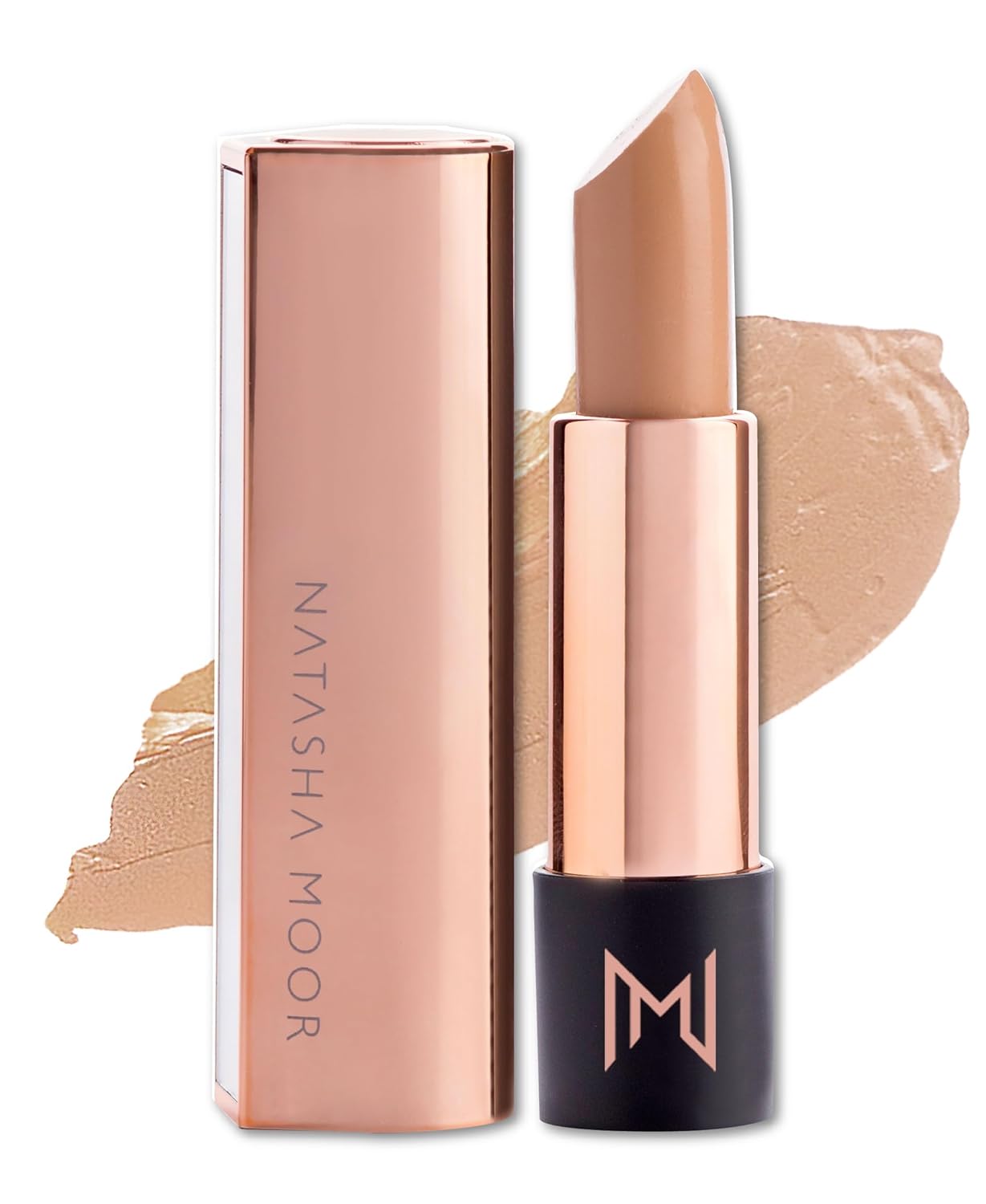 NATASHA MOOR: Secret Perfector Concealer Stick - Full Coverage, Creamy Formula for Marks, Dark Circles, and Pigmentation - Portable and Mirror-Compact Design - Suitable for All Skin Types #3