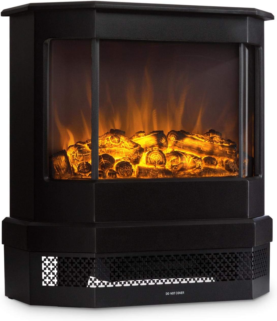 Klarstein Castillo Electric Fireplace - Black