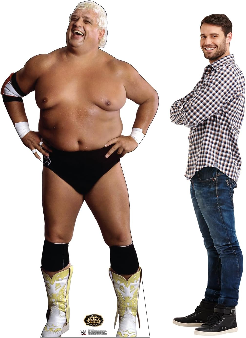 Cardboard People Dusty Rhodes Life Size Cardboard Cutout Standup - WWE