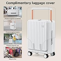 Amazon.com | Joyway Hardshell Carry on Luggage with Front Pocket