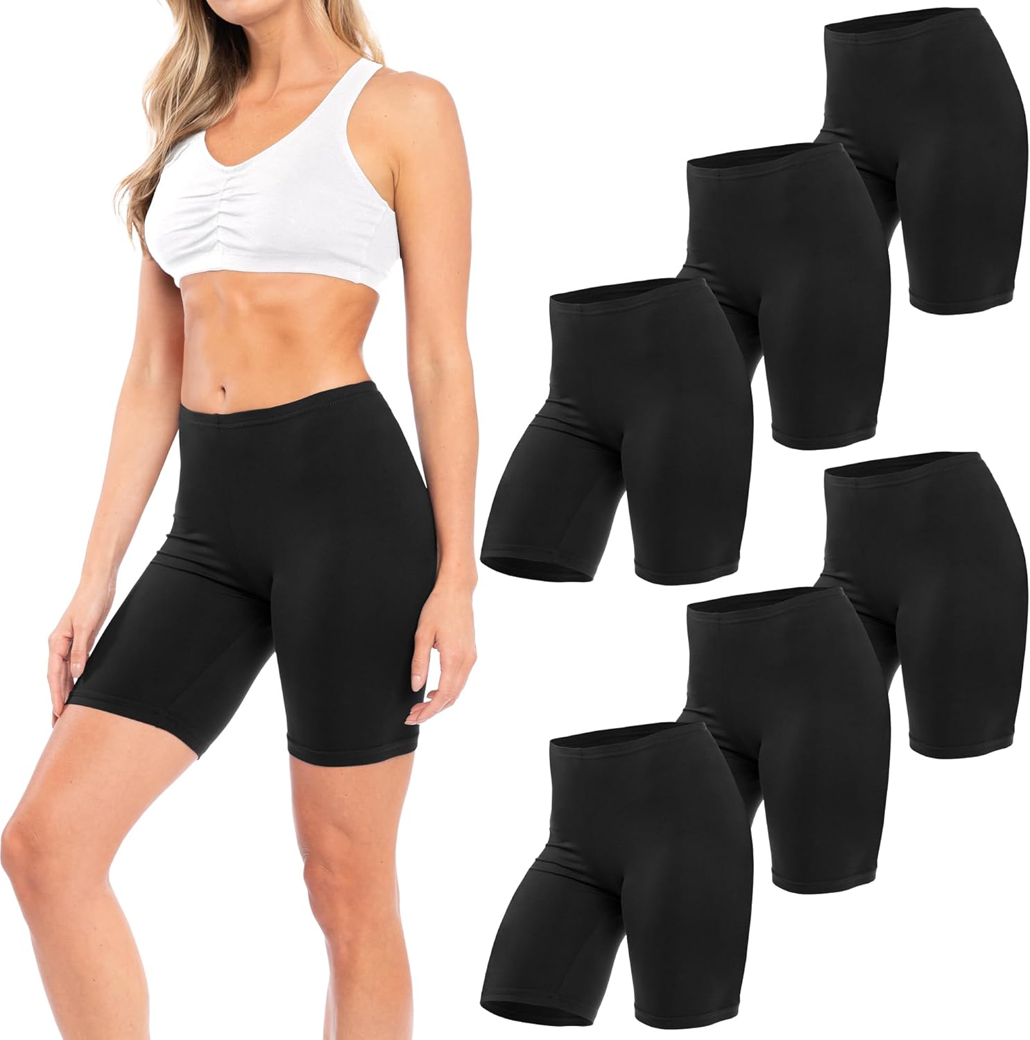 6 Pack- Black