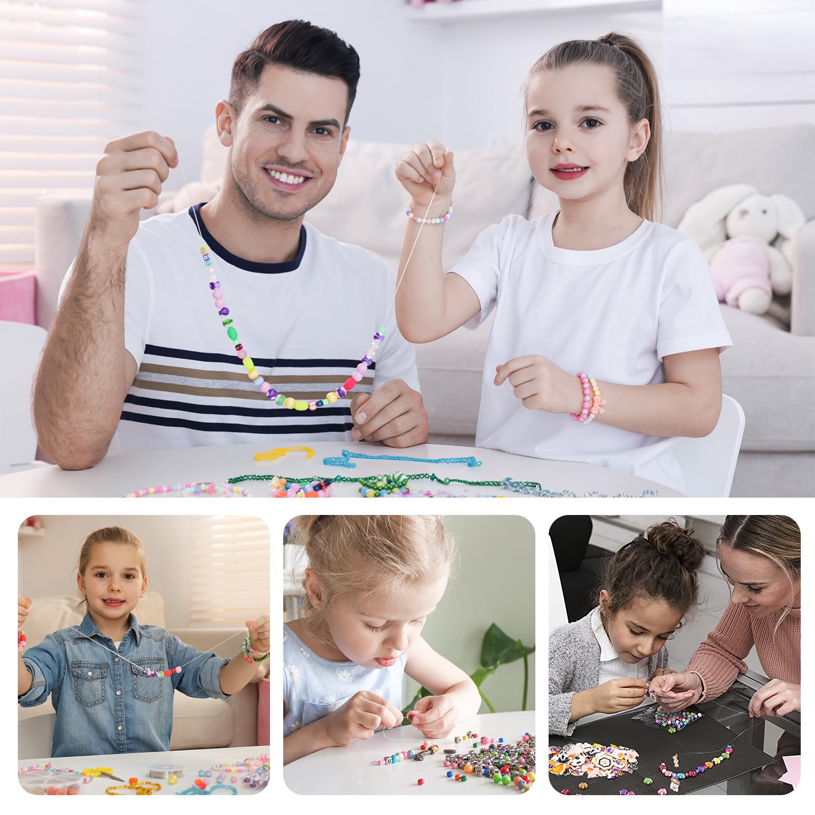 Multicolor Elastische Draad Set Industriële Naaima... – Grandado