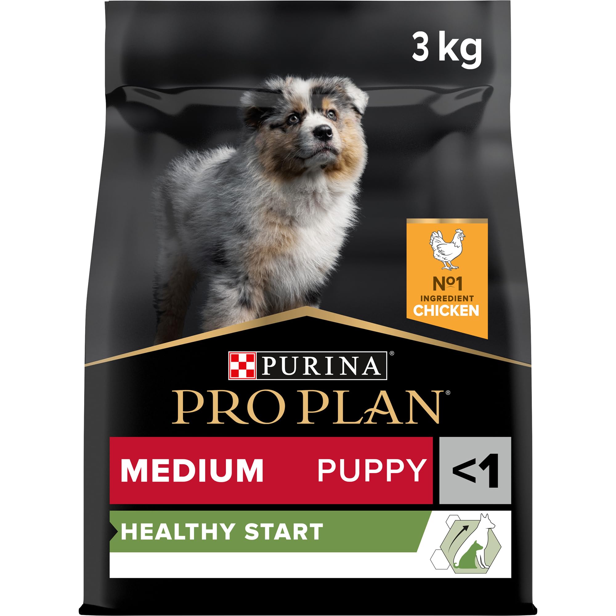 PURINA Pro PlanOptistart Chicken Dry Food for Medium Puppy 3 kg
