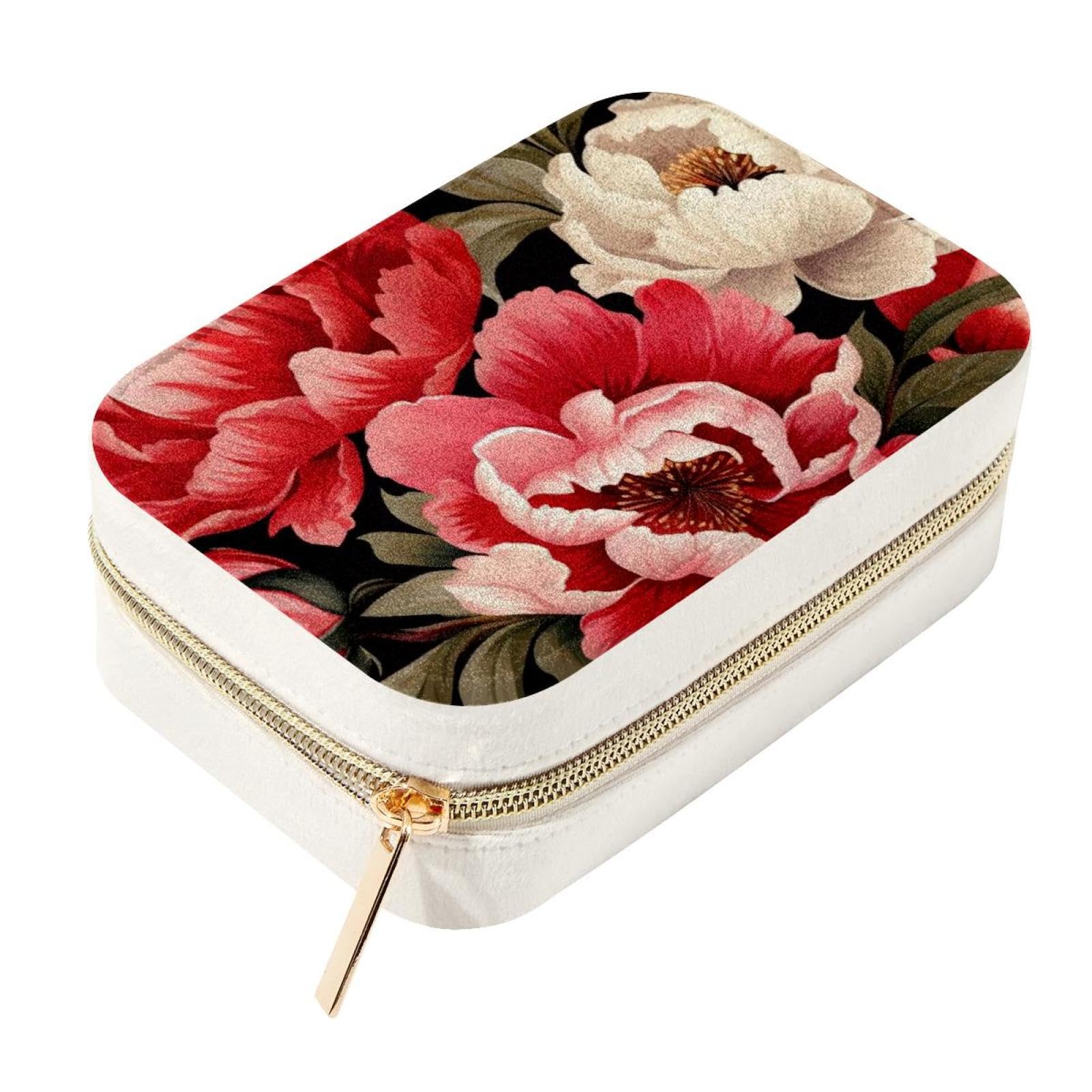 Organisateur de bijoux portable pour éviter les nœuds de colliers et boucles d'oreilles
