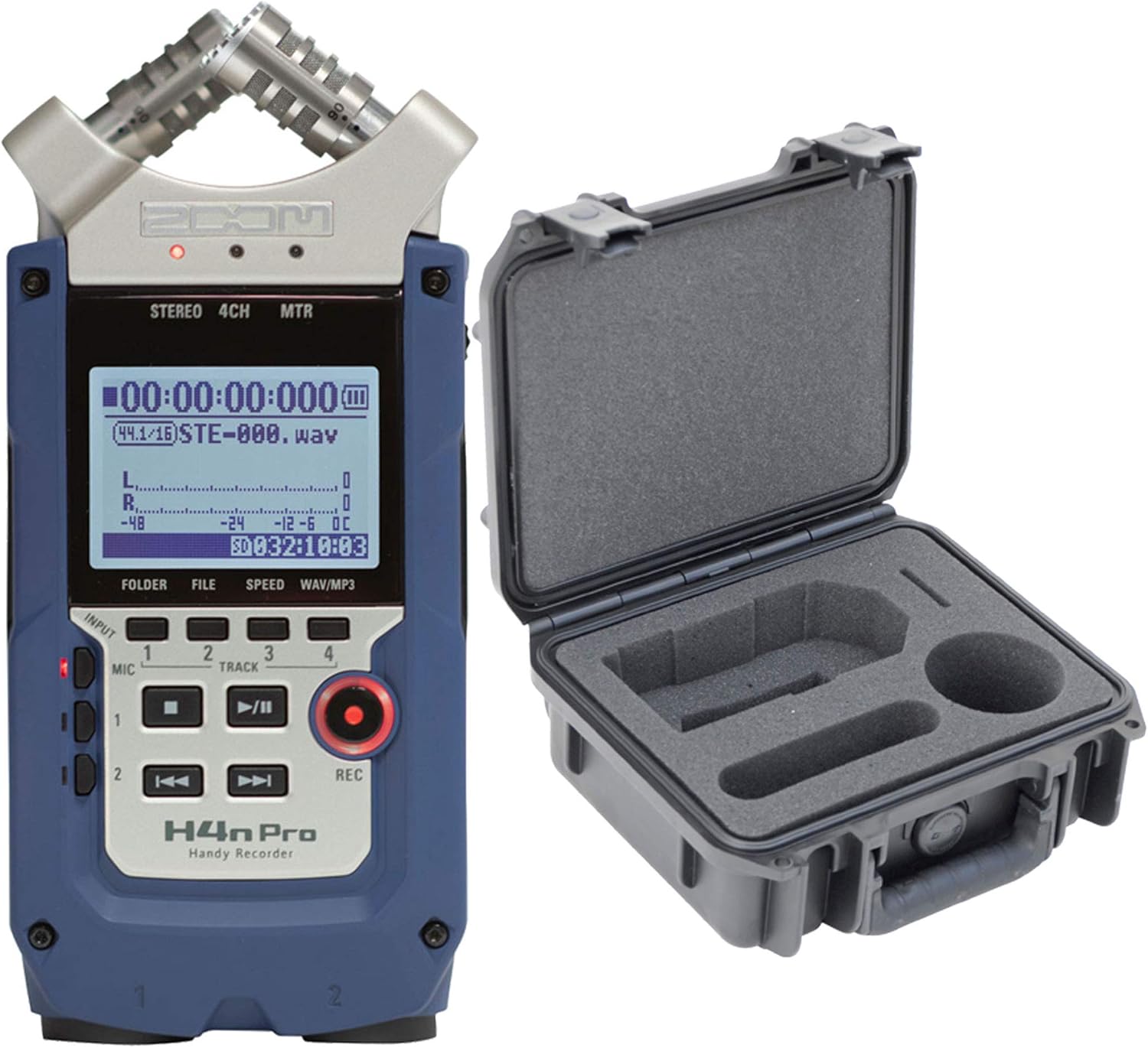 Zoom H4N PRO Digital Multitrack Recorder (Green) : Musical Instruments