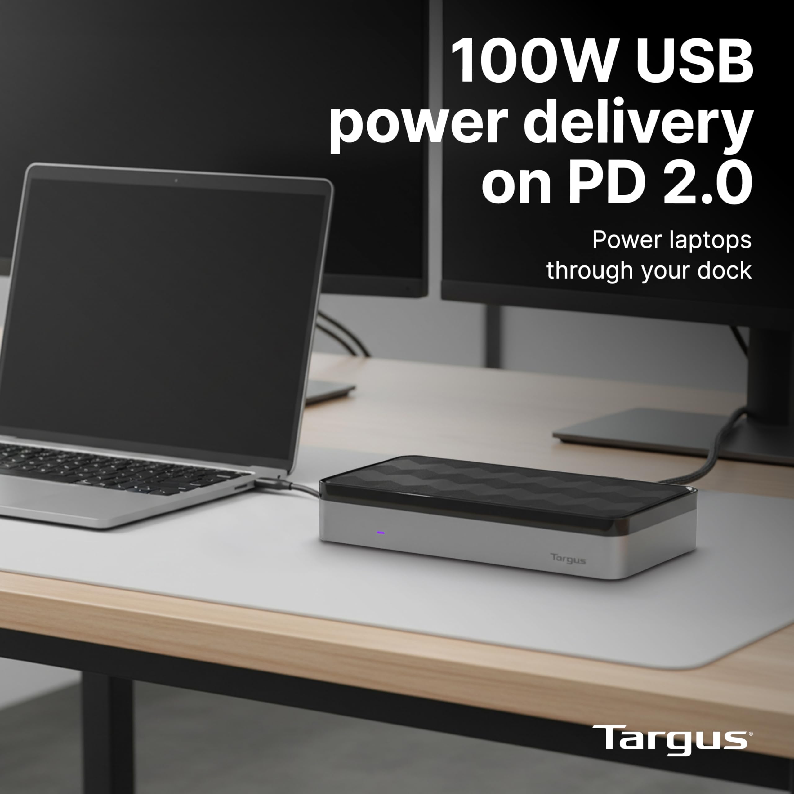 USB-C™ Universal DV4K Docking Station com 100W de entrega de