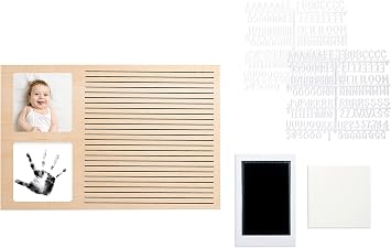 Pearhead Babyprints Letterboard Photo Frame