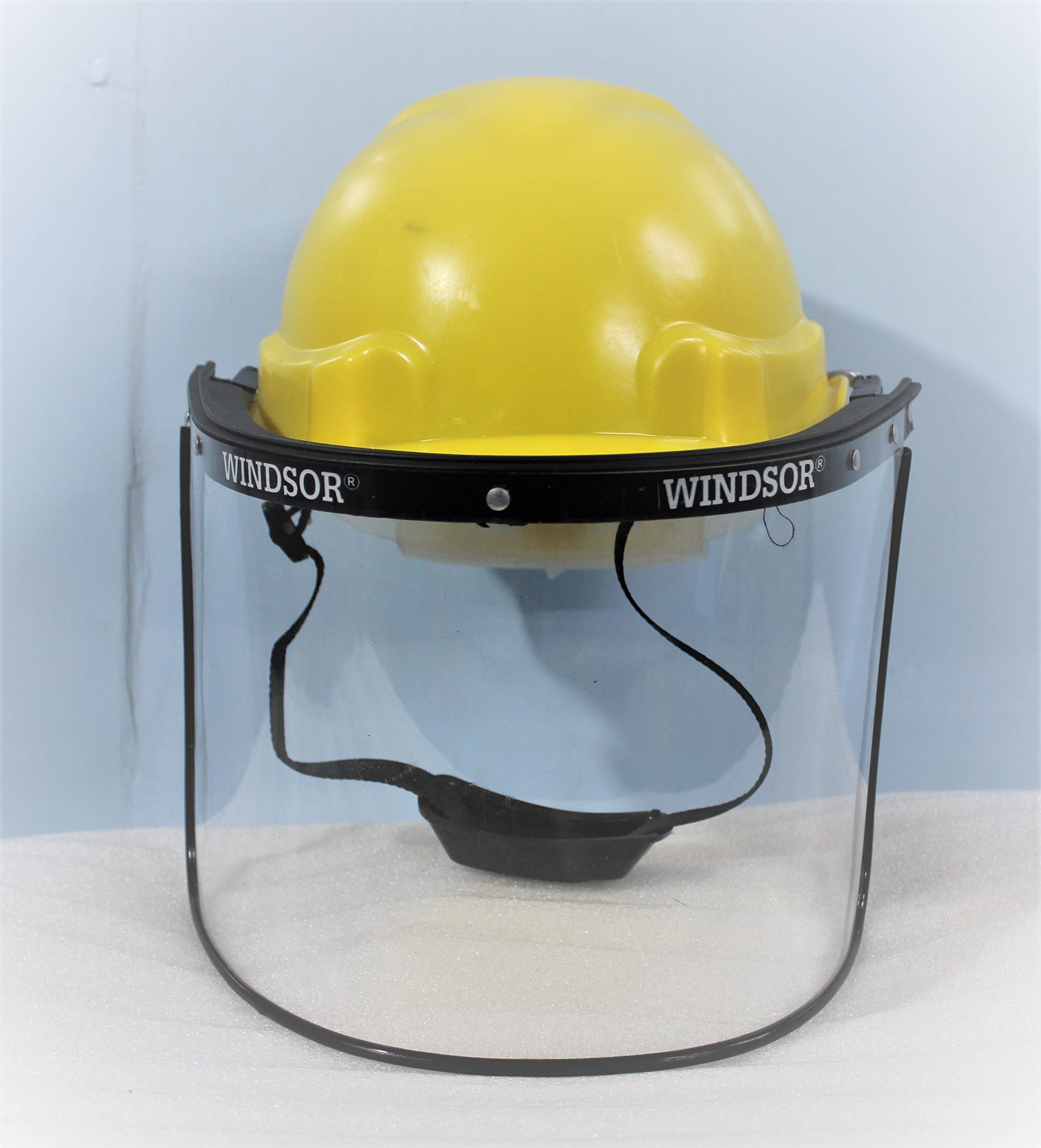 Windsor Safety Helmet (Ratchet) with Spring Face Shield (8X16) Set of 1 Pcs (Yellow) (B09QZTT1XF) Amazon Price History, Amazon Price Tracker