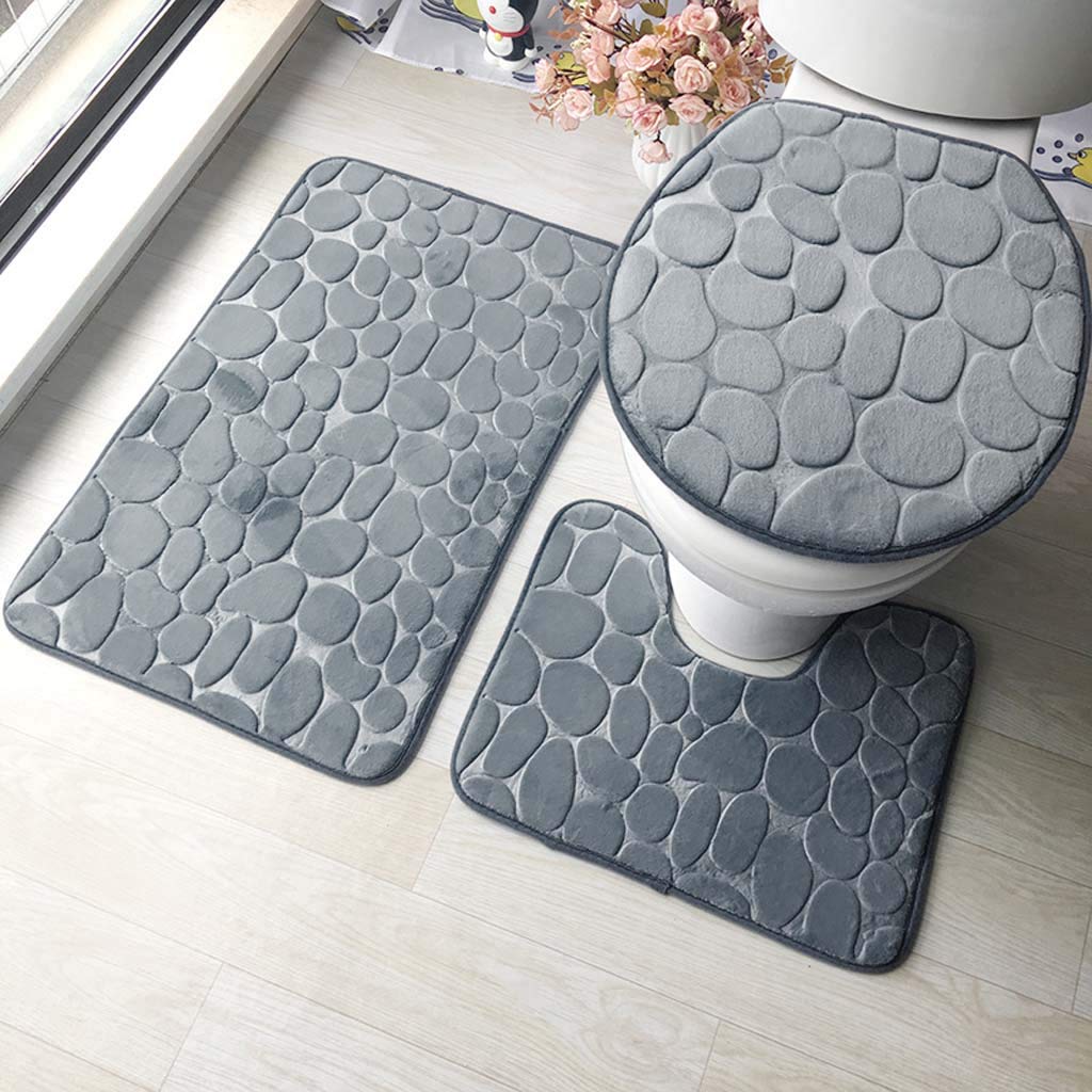 Tapis de salle de bain en flanelle pour une douche cocooning