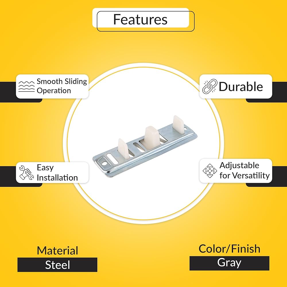 Amazon.com: 8-209-4 Bypass Floor Guide Adjustable Gray