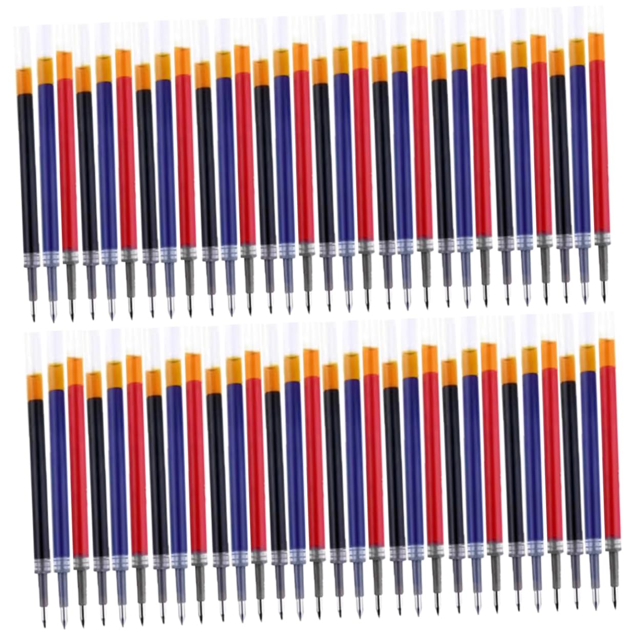 3 Set Ricarica Di Ricambio Ricariche Penne Refill Penne E Ricariche Ufficio Distributore Ricariche Per Penne A Inchiostro Per Studenti Penna Gel Punta Fine Plastica 150 Pezzi * 3