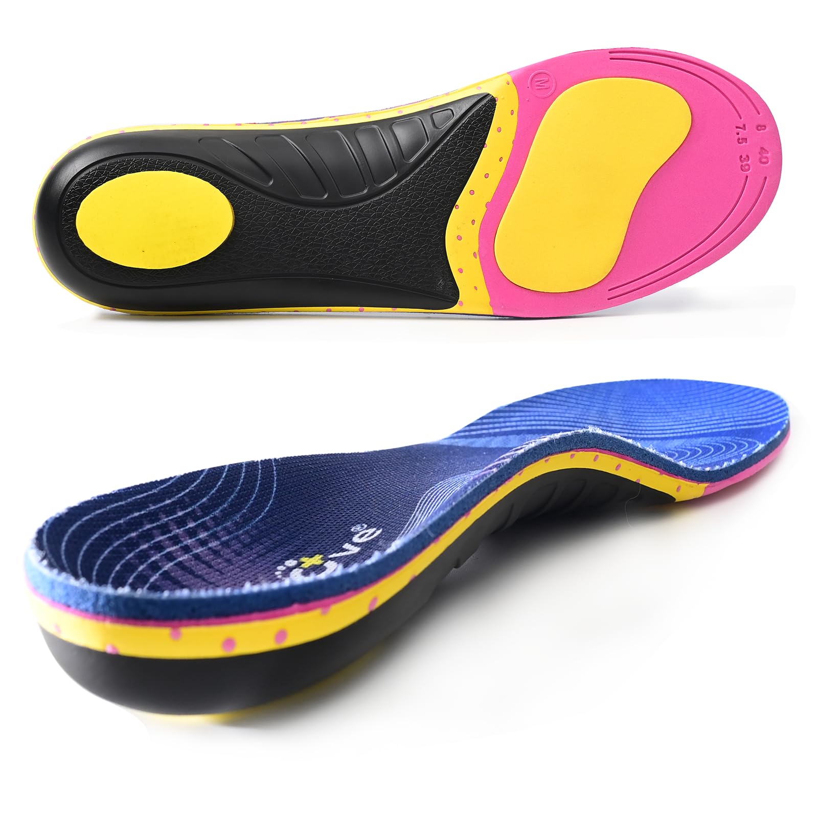 Welnove Plantar Fasciitis Orthotics Insoles