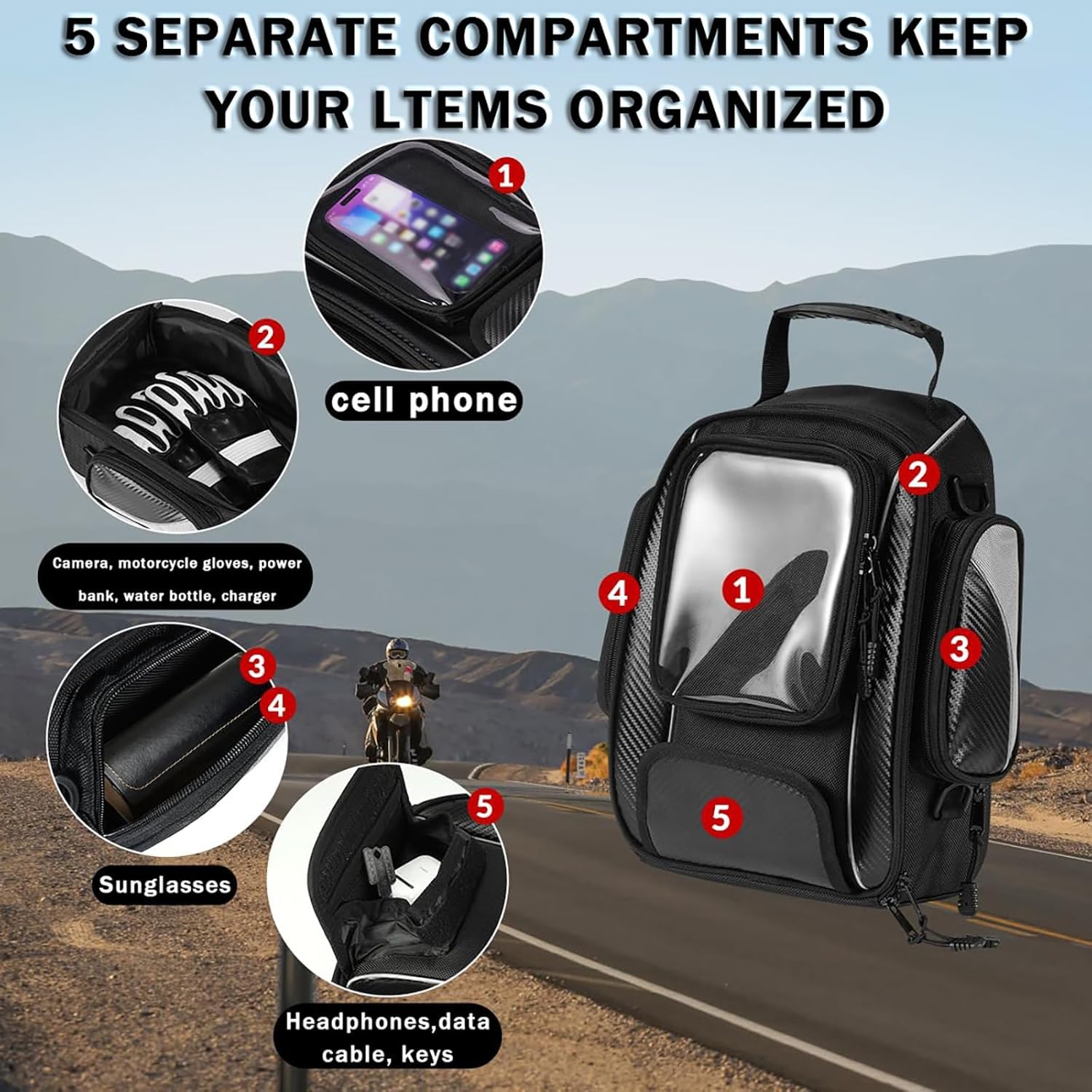 Amazon.com: Motorcycle Tank Bag for Honda CBR 600rr 1987-2020 2021 Amazon.com: Motorcycle Tank Bag for Honda CBR 600rr 1987-2020 2021