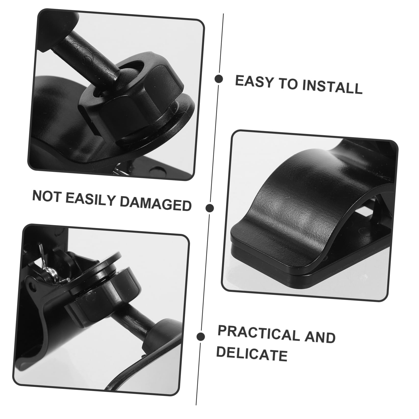 COSMEVIVI Car Backseat Mirror Clip Interior Viewing Mirror for Safe Monitoring Secure Clamp Design Essential Car Accessories for Parents