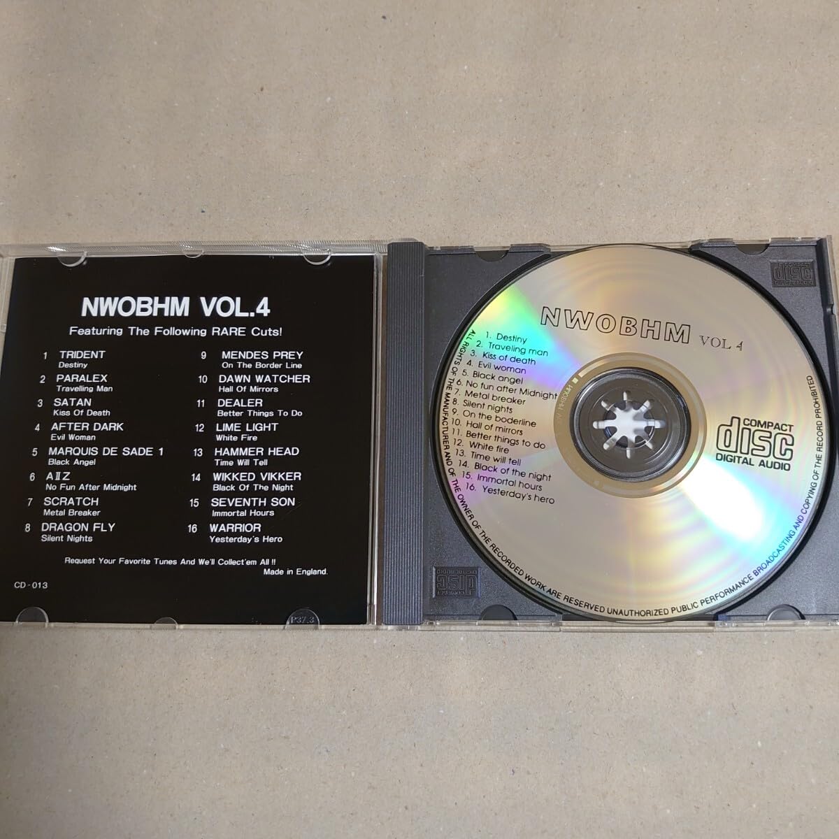 NWOBHM - Vol. Various Of Artists Heavy British Metal Wave (New 0 V 