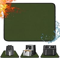 Vista 24 de Alfombrilla resistente al calor para freidora de aire, alfombrilla resistente al calor de 15 x 18 pulgadas para encimera, protector de encimera