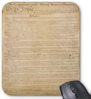 Us Constitution American History Mousepad