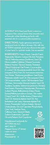 Miniatura 5 de doTERRA SPA Loción para manos y cuerpo - 6.7 fl oz