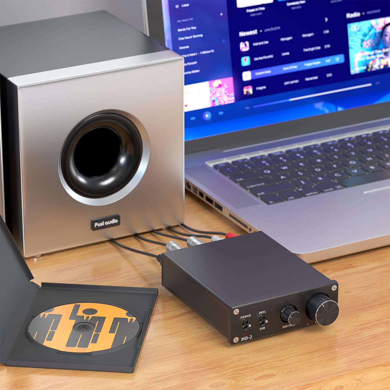 Amazon.co.jp: サブウーファーアンプ、19v 4.7A電源アダプター付きモノ