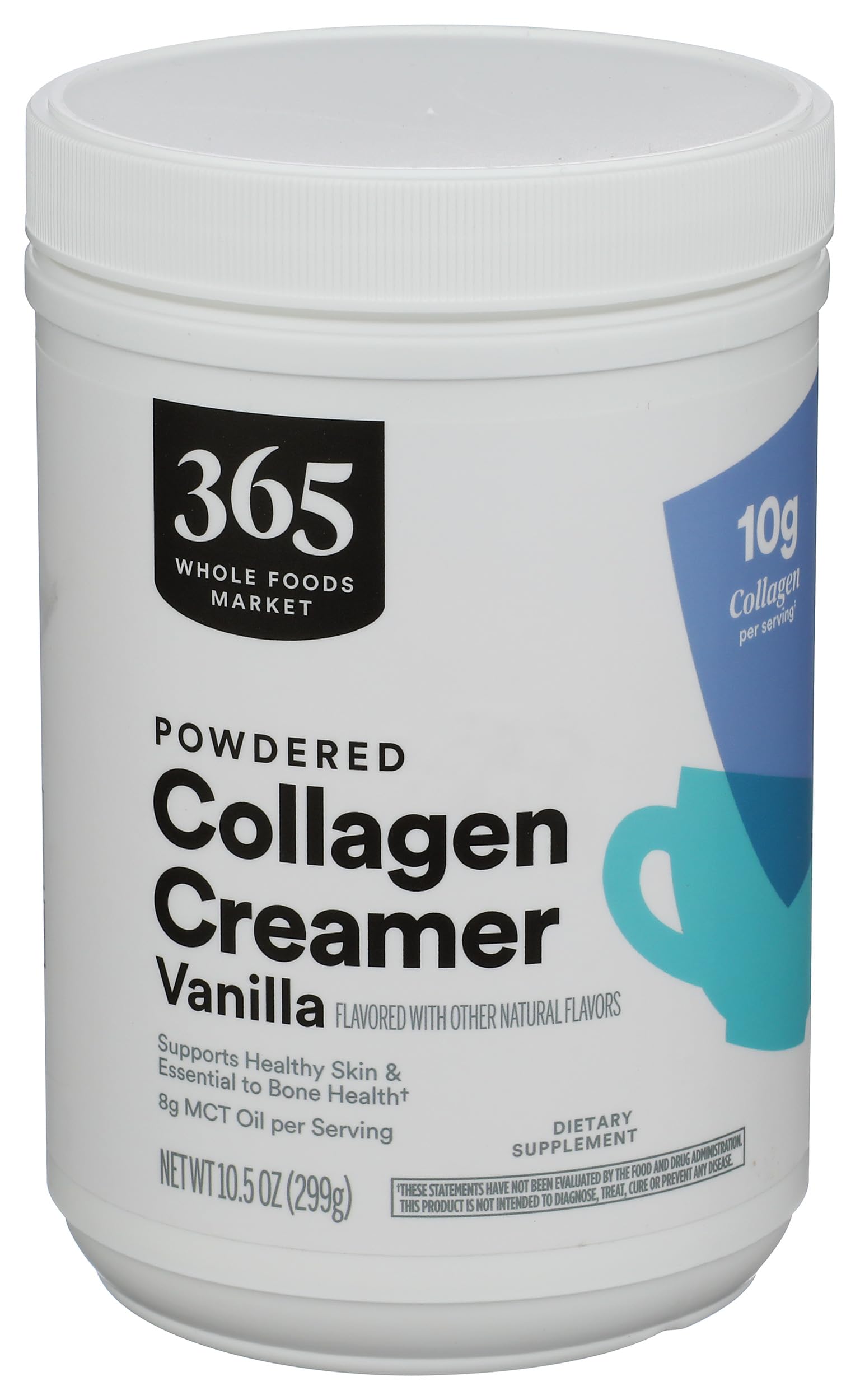 365 by Whole Foods Market, Vanilla Collagen Creamer, 10.5 OZ