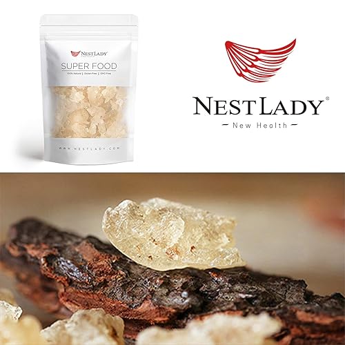 Miniatura 2 de NESTLADY Goma de mascar tragacanto natural salvaje "Snow Swallow" (Xueyan) (3.88 onzas)