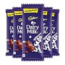 Cadbury Dairy Milk Family Pack Chocolate Bar, 112 g (Pack of 5) gallery image
